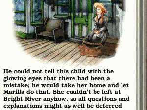 Anne of Green Gables Interactive Novel Screen Shot