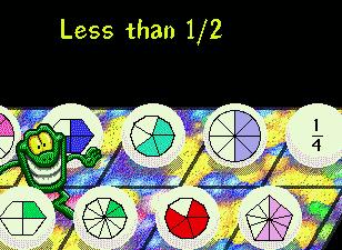 Childrens Software - Screen shot of Math Munchers